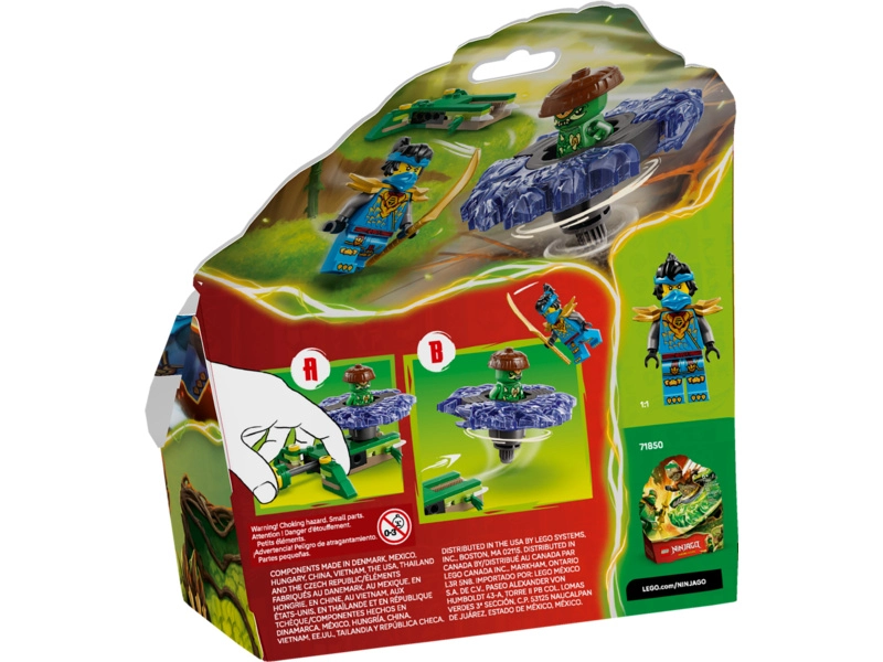 LEGO Ninjago - Nya vs. spinner zmutovanej príšery