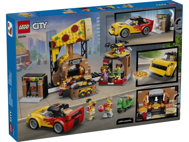 LEGO City - Rozvoz pizzy a vozidla