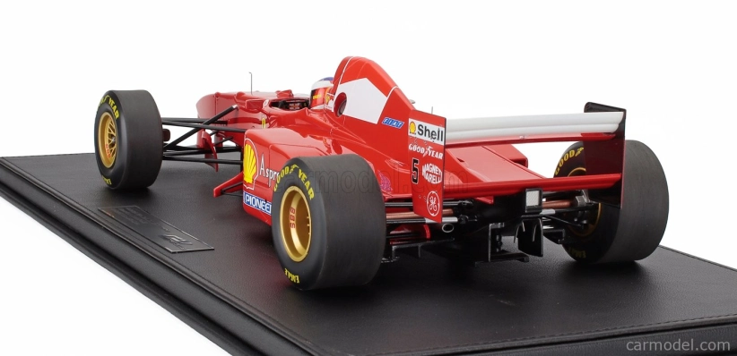 Gp-replicas Ferrari F1  F310b Scuderia Ferrari Marlboro Team N 5 Winner Canada Gp (with Pilot Figure) 1997 Michael Schumacher - Con Vetrina - With Showcase 1:12 Červená Bílá