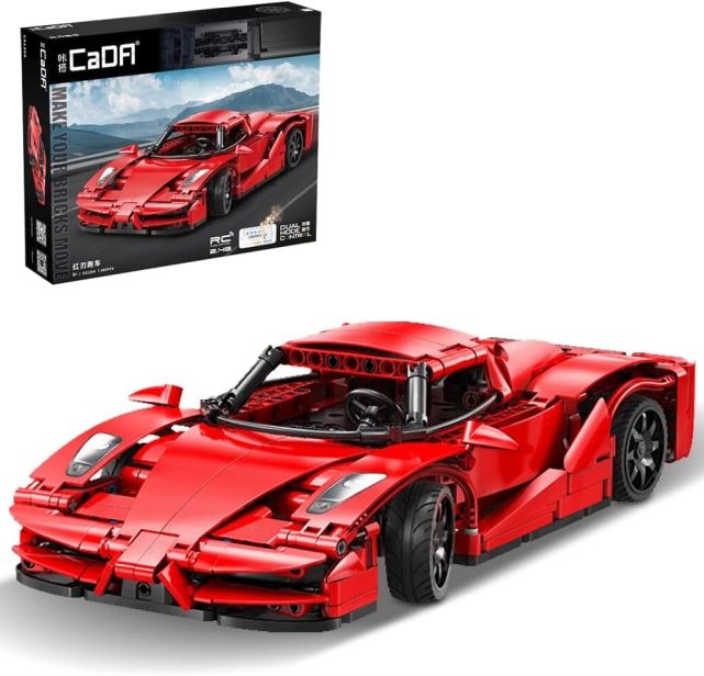 RC stavebnice Red Blade Sports Car