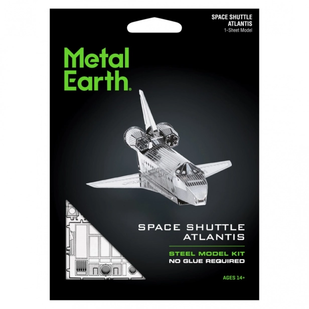Ocelová stavebnice Raketoplán Atlantis