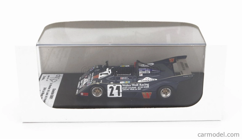 Trofeu Cheetah G601 Spider Team Racing Fans N 21 24h Le Mans 1980 Marc Frischknecht - Sandro Plastina - Mario Luini 1:43 Blue
