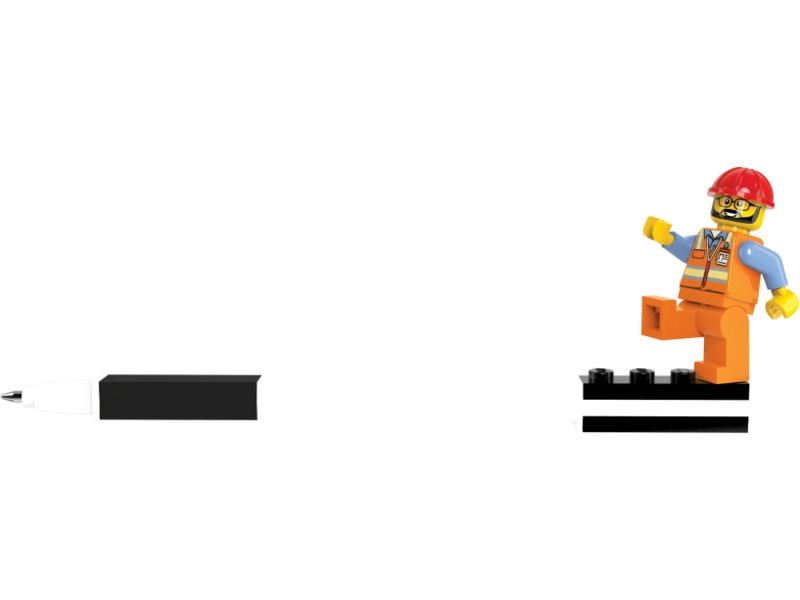 LEGO gelové pero s minifigurkou modré