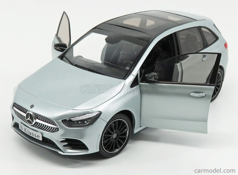 Z-models Mercedes Benz B-class (w247) 2018 1:18 Iridium Silver