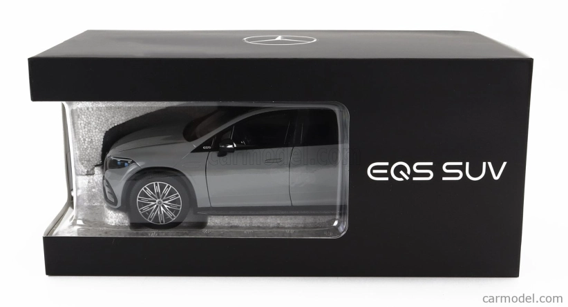 Nzg Mercedes benz Eqs Suv (x296) Von Mercedes-eq 2022 1:18 Alpine Grey