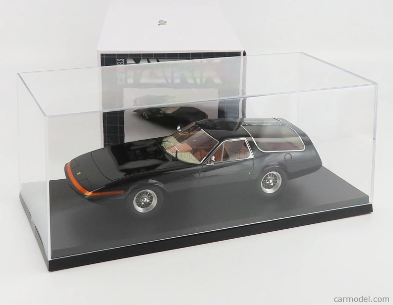Matrix scale models Ferrari 365 Gtb/4 Panther Shooting Brake 1975 1:18 Black