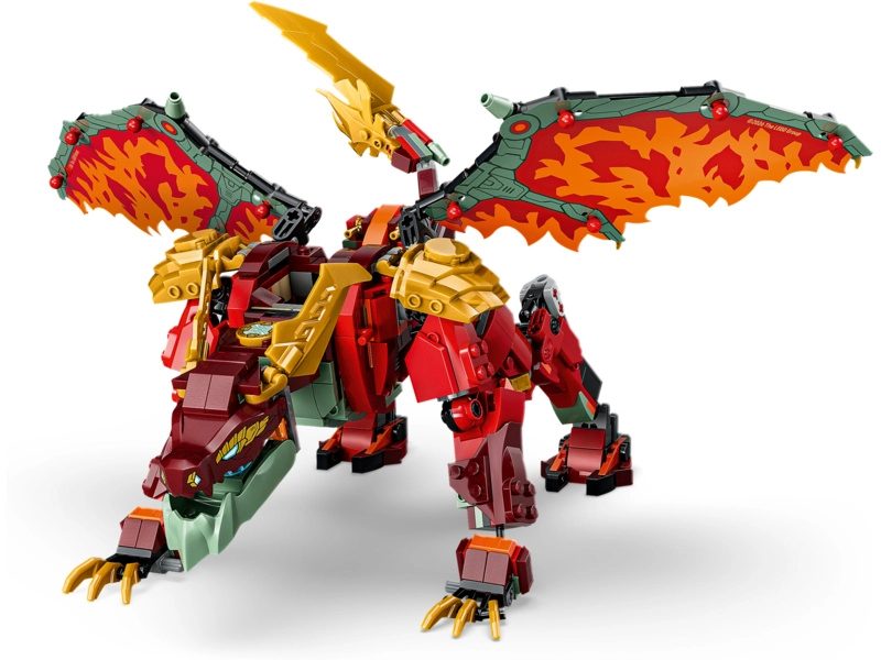 LEGO Ninjago - Wyldfyre a transformační dračí oblek