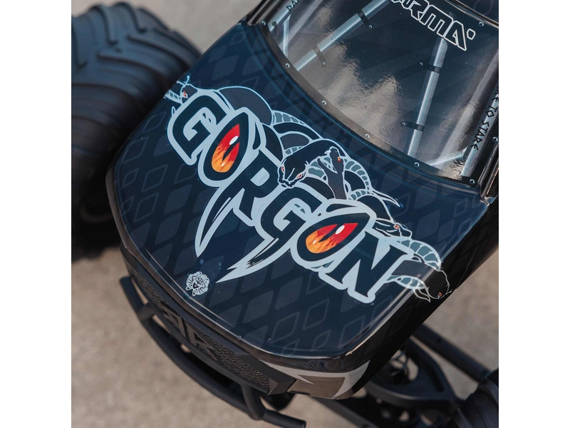 RC auto Arrma Gorgon 1:10 Kit Smart RTA, čirá