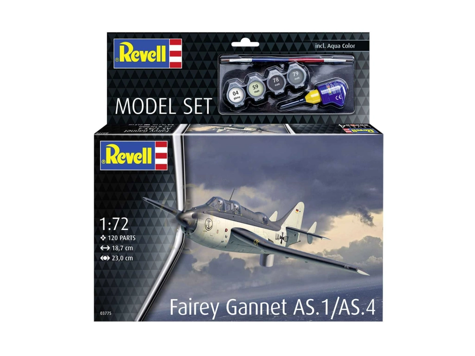 Revell Fairey Gannet AS.1/AS.4 (1:72) (súprava)