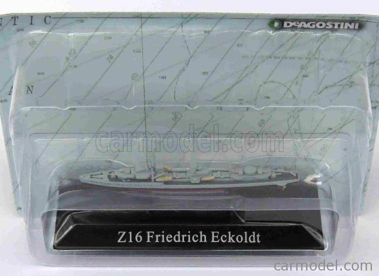 Edicola Warship Z16 Friedrich Eckoldt Destroyer Germany 1936 1:1250 Military