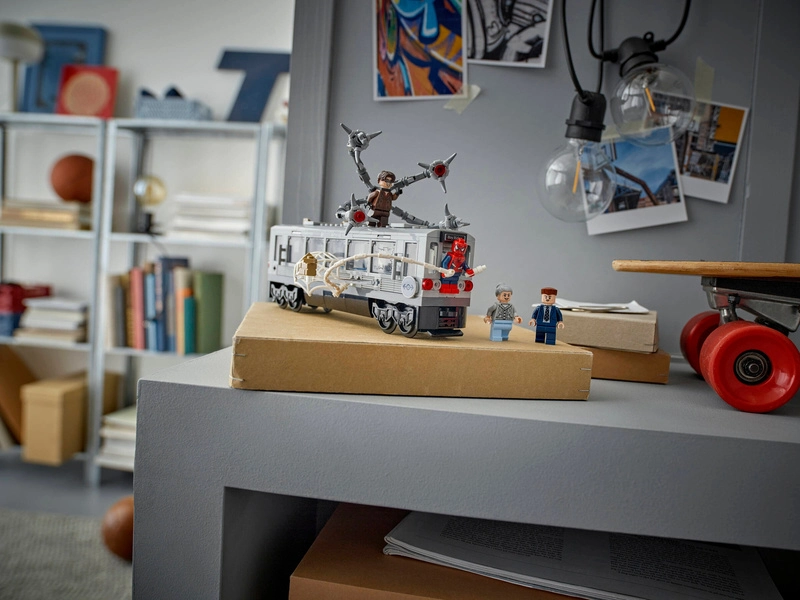 LEGO Marvel - Spider-Man vs. Doc Ock: scéna z metra