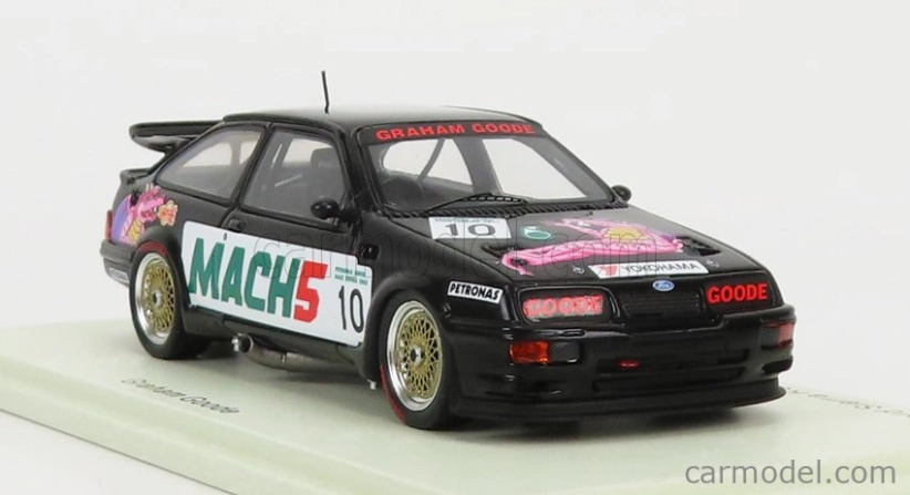 Spark-model Ford england Sierra Rs500 Cosworth N 10 Winner Johor Race Series Ii 1992 G.goode 1:43 Black