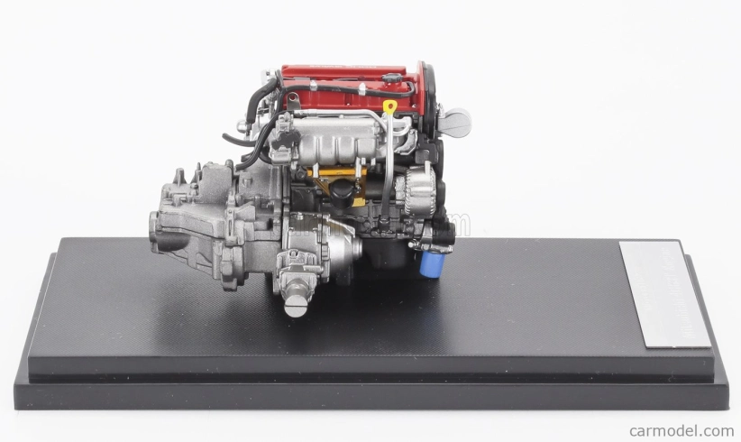 Motorhelix Mitsubishi Lancer Evo Iv s motorom a príslušenstvom 1999 1:18 červená