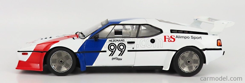 Werk83 BMW M1 Procar Team Bmw Motorsport N 99 Bmw M1 Procar Series 1979 Toine Hezemans 1:18 Biela červená modrá