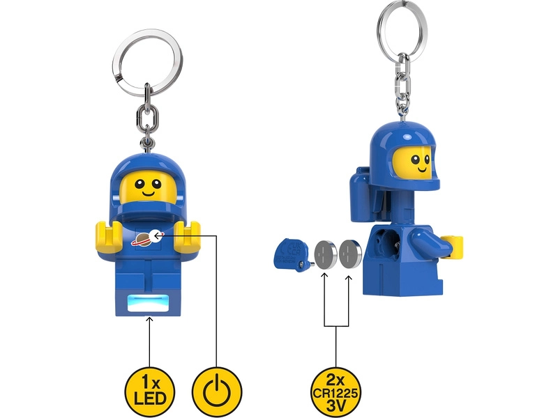 LEGO svietiaca kľúčenka – Space Baby