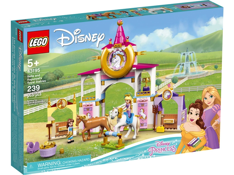LEGO Disney Princess – Kráľovské stajne Krásky a Lociky