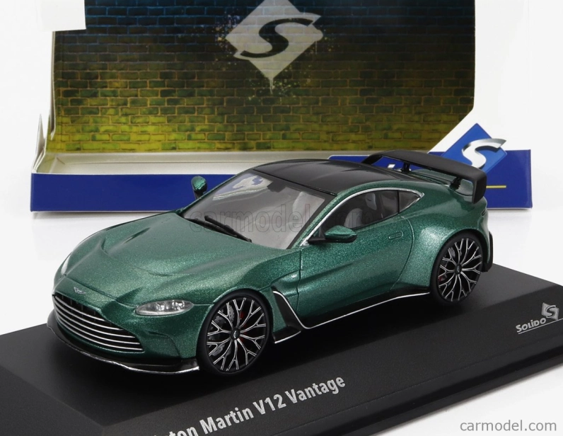 Solido Aston martin V12 Vantage 2023 1:43 Green Met