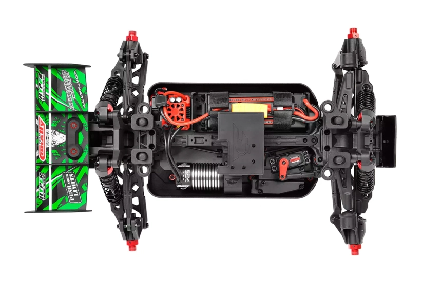 RC auto KAGAMA-4 Monster Truck 4WD 3-4S RTR, zelená