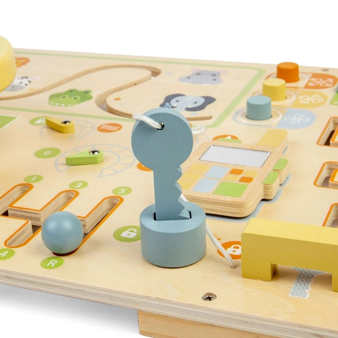 Bigjigs Toys Activity board Džungle - poškozený obal