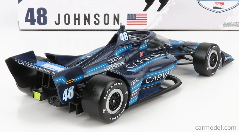 Greenlight Honda Team Chip Ganassi Racing N 48 Indianapolis Indy 500 Indycar Series 2021 J.johnson 1:18 Modrá Černá