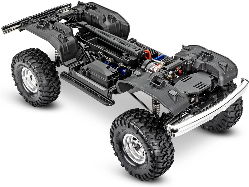 RC auto Traxxas TRX-4 Ford F-150 Ranger XLT TQi 1:10 RTR, černá