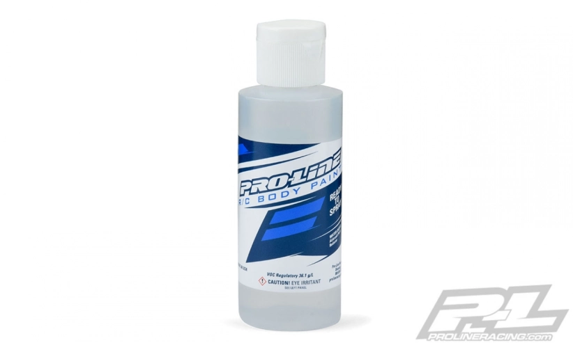 Sada farieb Pro-Line Airbrush (6 ks po 60 ml) - základné farby a čistič.