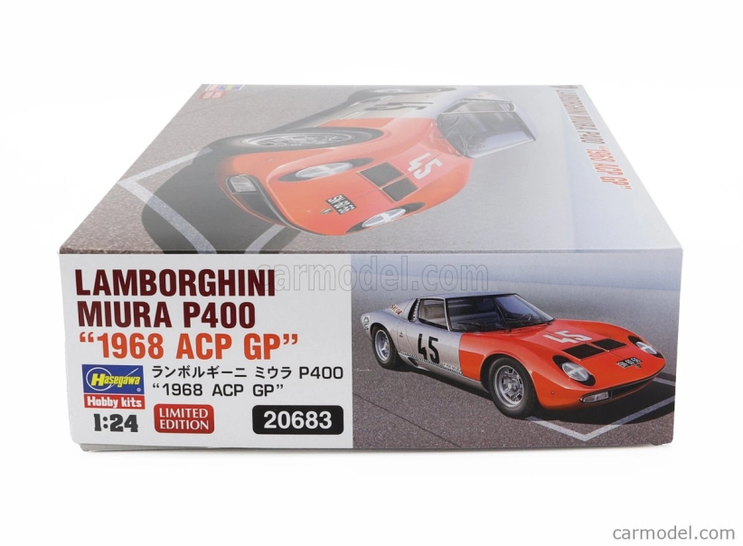 Hasegawa Lamborghini Miura P400 N 45 Acp Gp Season 1968 1:24 /