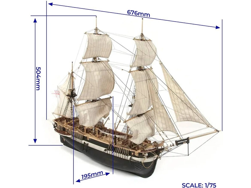 OCCRE HMS Terror 1:75 kit