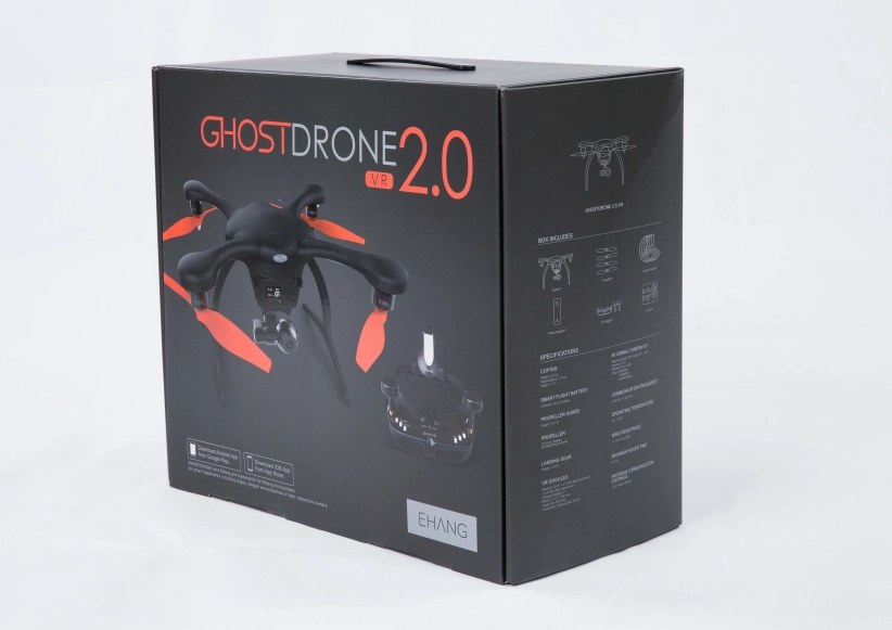 EHANG GHOSTDRONE 2.0 Aerial, čierna farba