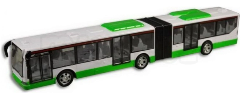 RC autobus kloubový, zelený