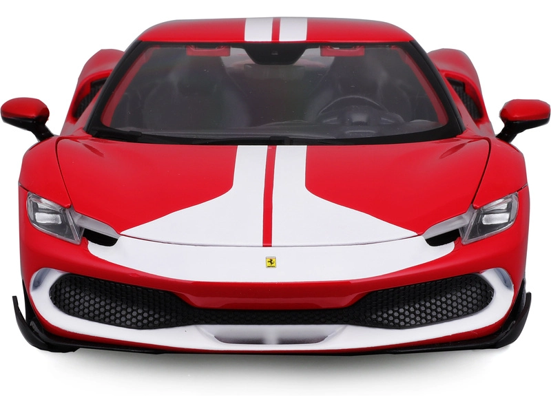 Bburago Ferrari 296 Gtb Assetto Fiorano 2022 1:18 Červená Bílá