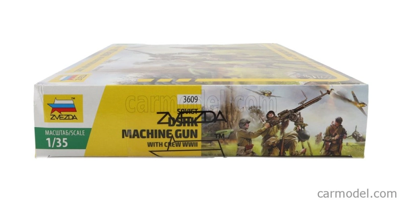 Zvezda Soviet Dshk Machine Military Gun 1:35 /