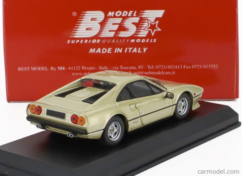 Best-model Ferrari 308 Gtb 1975 - 50th Anniversary 1:43 Gold Met
