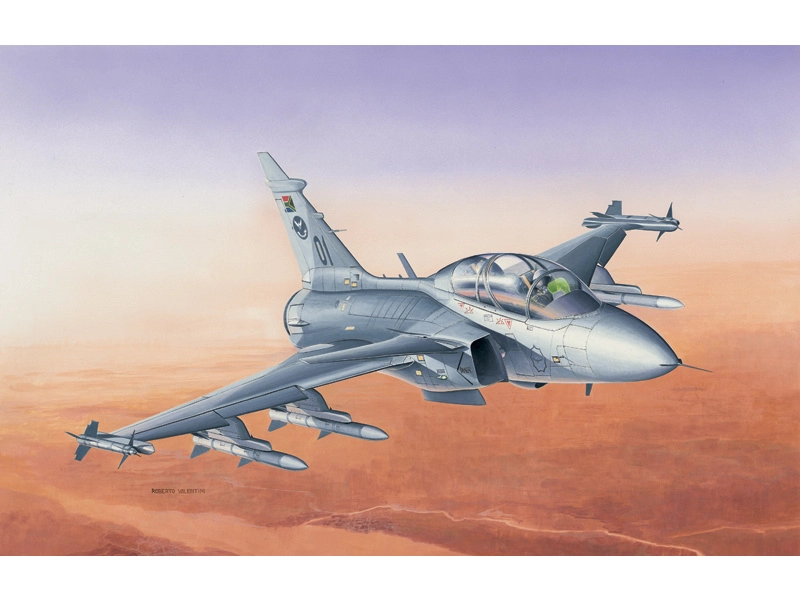 Italeri Saab Jas 39d Gripen Twin Seater Airplane Military 2011 1:48 /