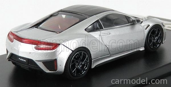 LCD model Honda Nsx 2017 1:64 strieborná