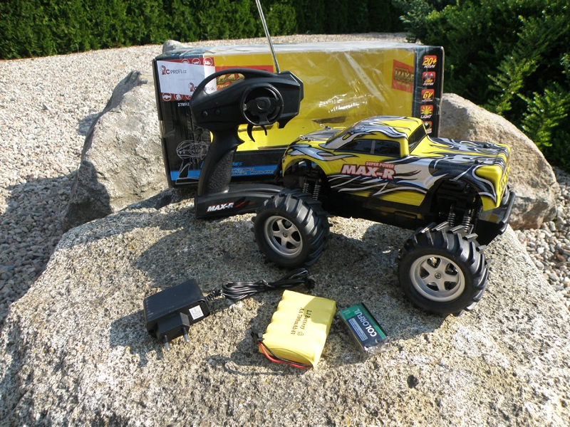 RC OFF-ROAD MAX-R 1:14, žltá