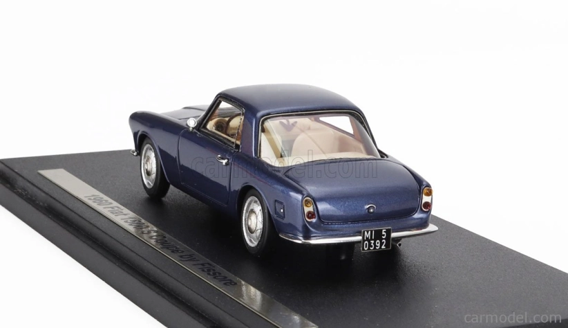 Esval model Fiat 1500 S Coupe By Fissore 1960 1:43 Blue