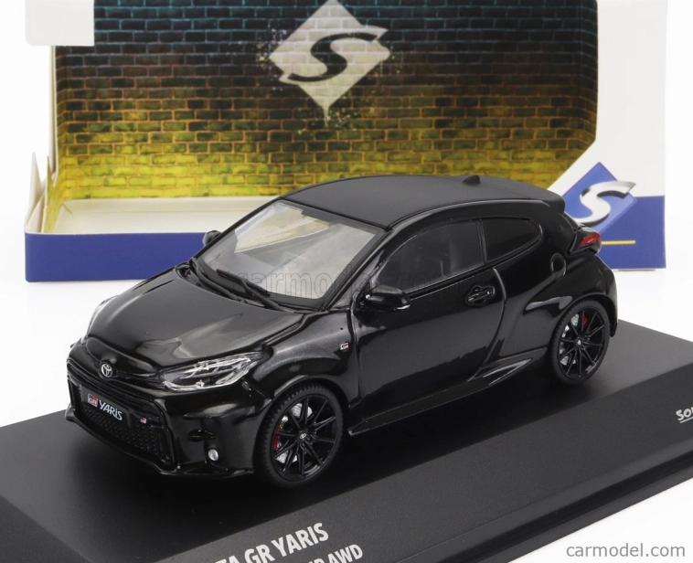 Solido Toyota Yaris Gr 1.6l 261hp Turbo Awd 2020 1:43 Black