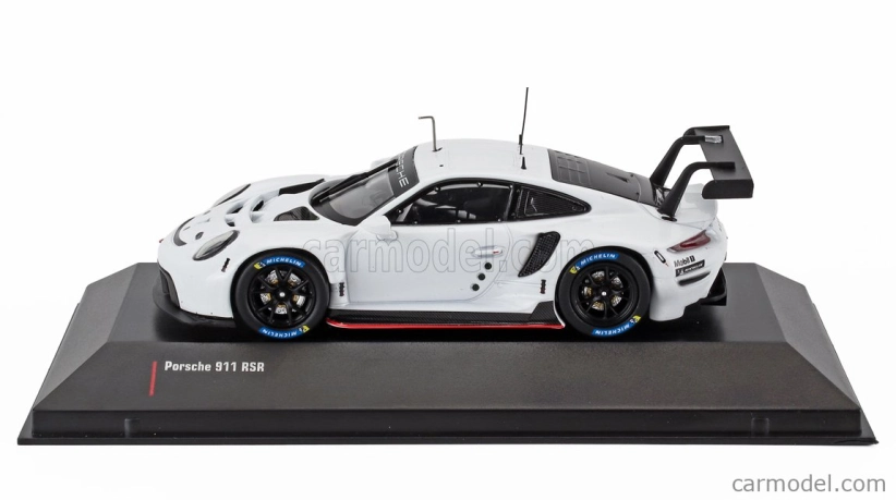 Ixo-models Porsche 911 991-2 Rsr-19 Plain Body Coupe 2022 1:43 Bílá