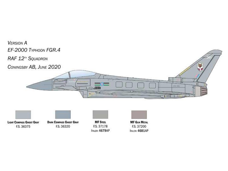 Italeri Eurofighter Typhoon EF-2000 „In R.A.F. Service“ (1:72)