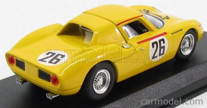 Najlepší model Ferrari 250lm 3.3l V12 Ch. N6313 Team Pierre Dumay N 26 2. 24h Le Mans 1965 Pierre Dumay - Gustave Gosselin 1:43 Žltá