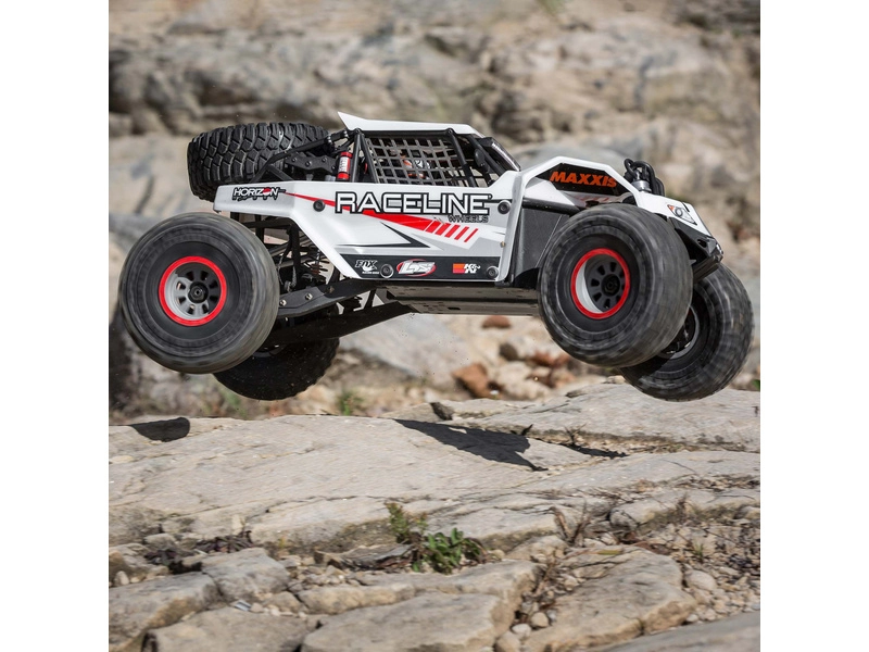 RC auto Losi Super Rock Rey V2 1:6 4WD RTR, biele