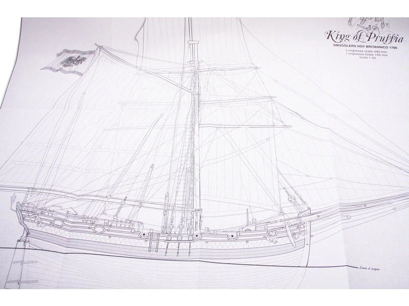 COREL King of Prussia 1777 1:42 kit
