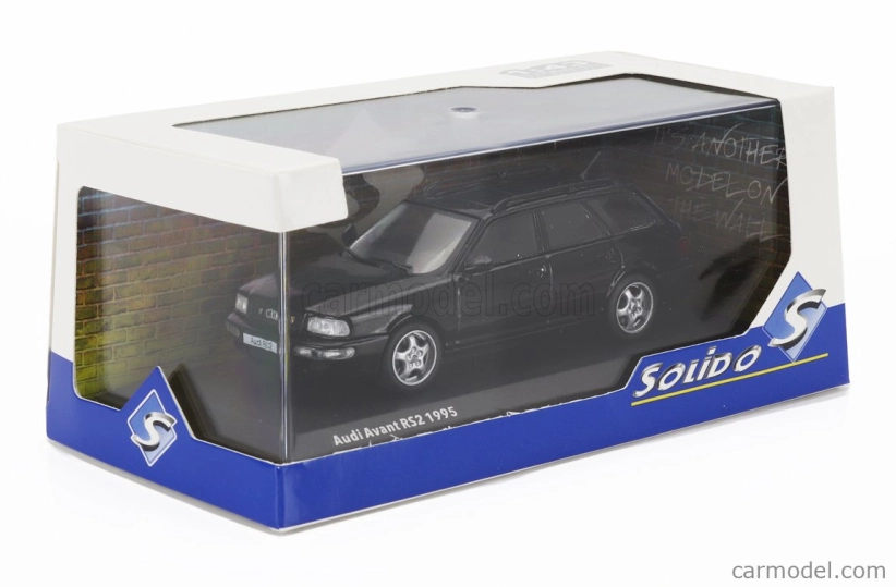 Solido Audi A4 Rs2 Avant Sw Station Wagon 1995 - Powered By Porsche 1:43 Black