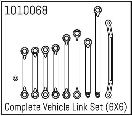 HBP240088 - (1010068) Complete Vehicle Link Set (6X6)
