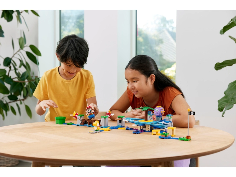 LEGO Super Mario - Plážová jazda s veľkým ježkom - rozširujúca sada