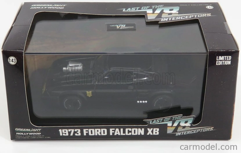 Greenlight Ford usa Falcon Xb Interceptor 1973 - Posledný z V8 Interceptorov - 1979 Madmax Movie 1:43 Matt Black