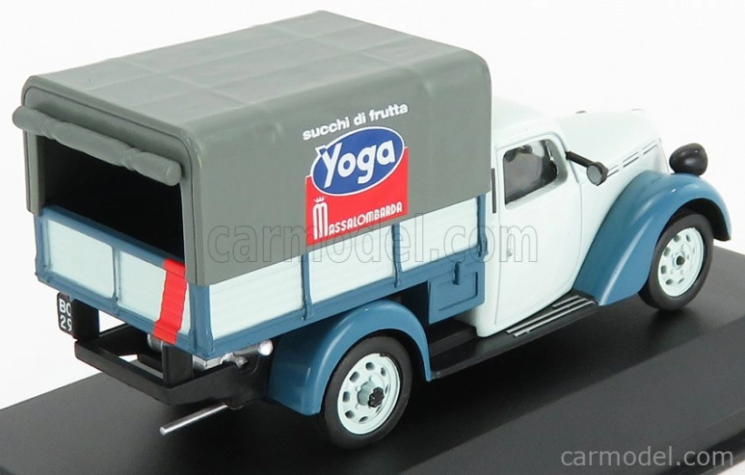 Edicola Fiat 1100 Elr Pick-up Telonato Camioncino Yoga 1951 1:43 2 Tones Blue