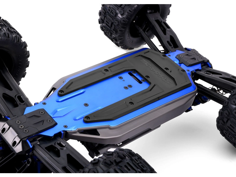 Traxxas kryt šasi modrý (pro Sledge)