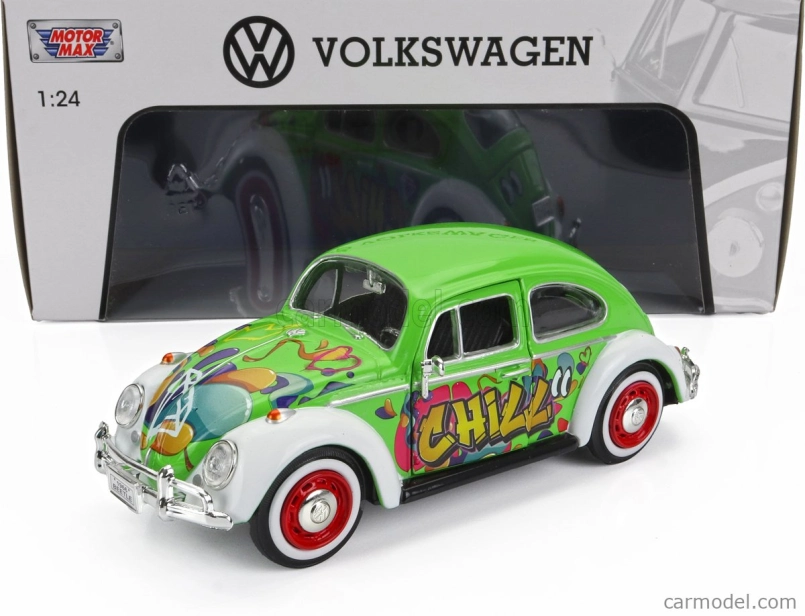 Motor-max Volkswagen Beetle Kafer Maggiolino Graffiti 1966 1:24 Různé